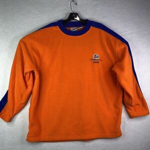 Vintage 90s Tide Downy Racing Men’s Size XXL Orange Fleece Pullover Sweater